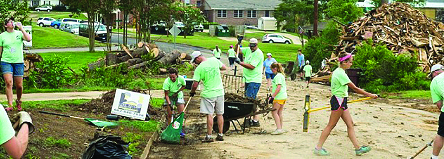 Ladies & Tents: Rebuilding After Harvey